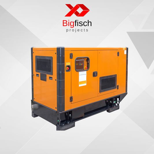100 KVA PRIME RATED 3 PHASE DIESEL GENERATOR WITH AUTO START PANEL AND ONBOARD MOTORISED CHANGE-OVER SWITCH